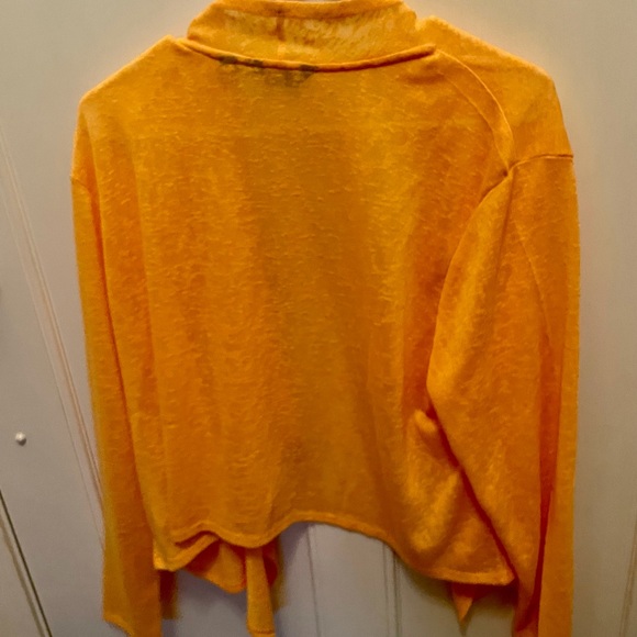 G by Giuliana Cropped Cascade Cardigan - Picture 6 of 7